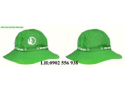 Nhận may nón sinh viên tình nguyện, may nón đồng phục với giá tốt
