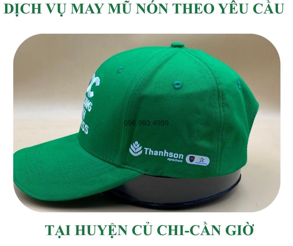 xưởng may mũ giá tốt tại huyện Củ Chi – Cần Giờ,