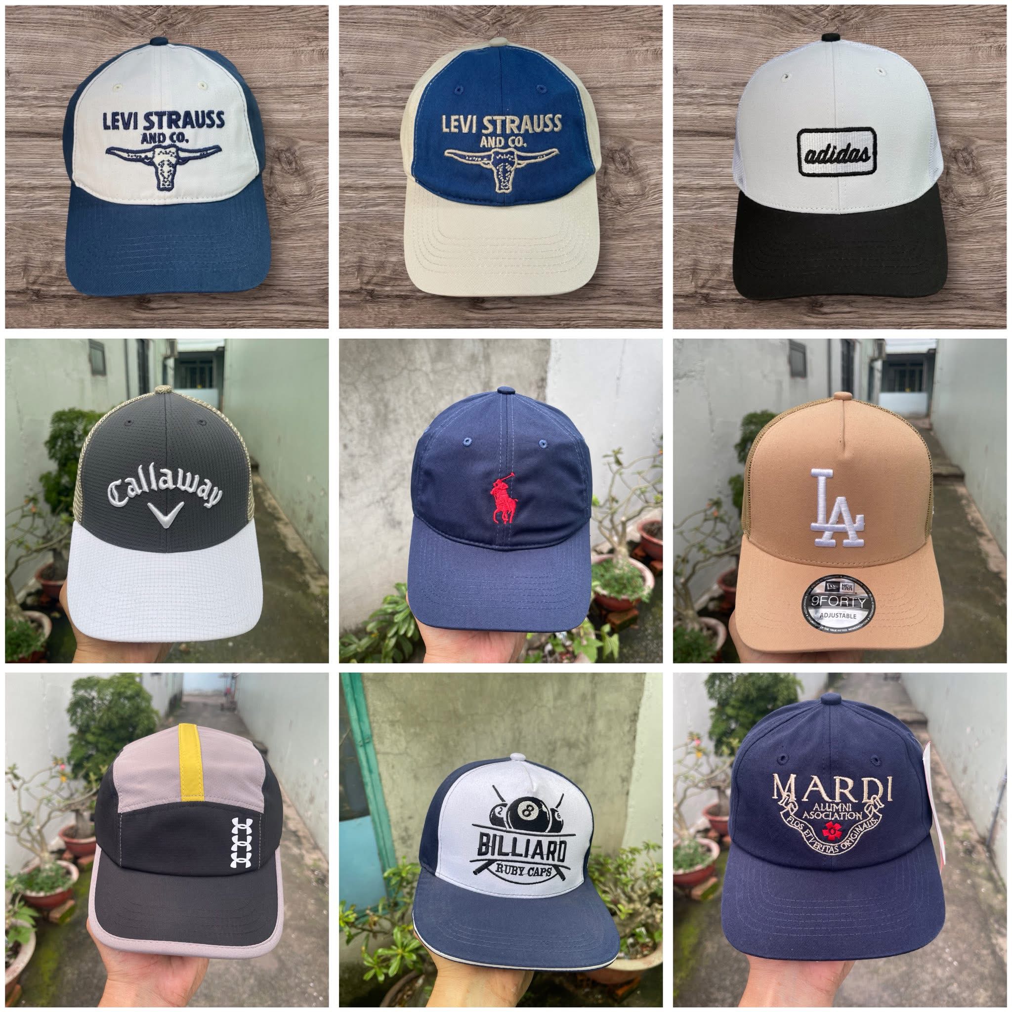 Nhận may gia công các loại nón theo yêu cầu