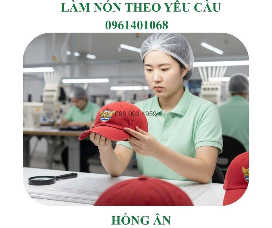 làm nón theo yêu cầu
