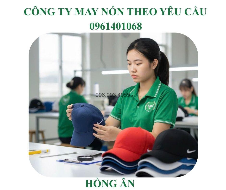 May nón theo yêu cầu