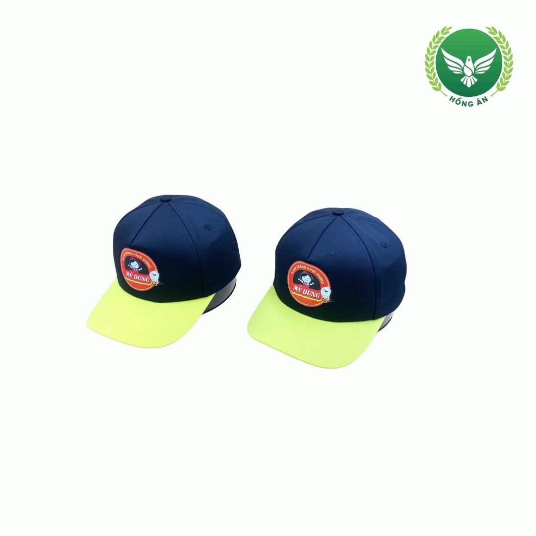 Mũ đồng Phục HA4 (9) mũ đồng phục nhân viên phối màu