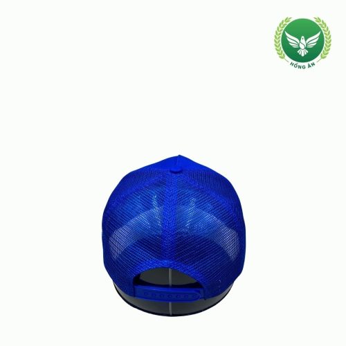 mũ đồng phục màu xanh dương phối lưới