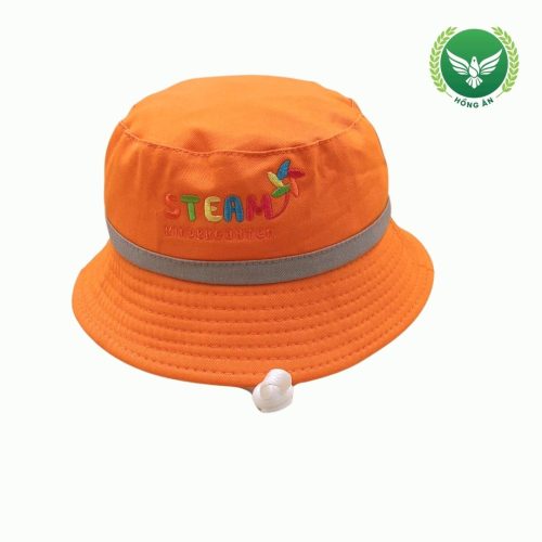 mũ đồng phục mầm non may theo thiết kế