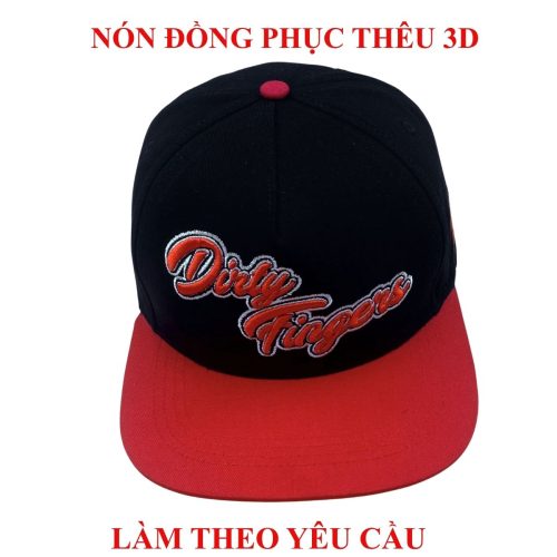Nón đồng phục thêu 3D