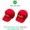 Đặt nón kết Air ASIA may theo yêu cầu