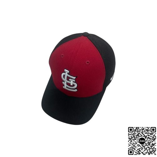 Nón kết phối màu đen đỏ