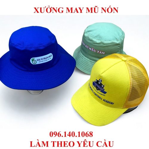 xưởng may mũ nón theo yêu cầu