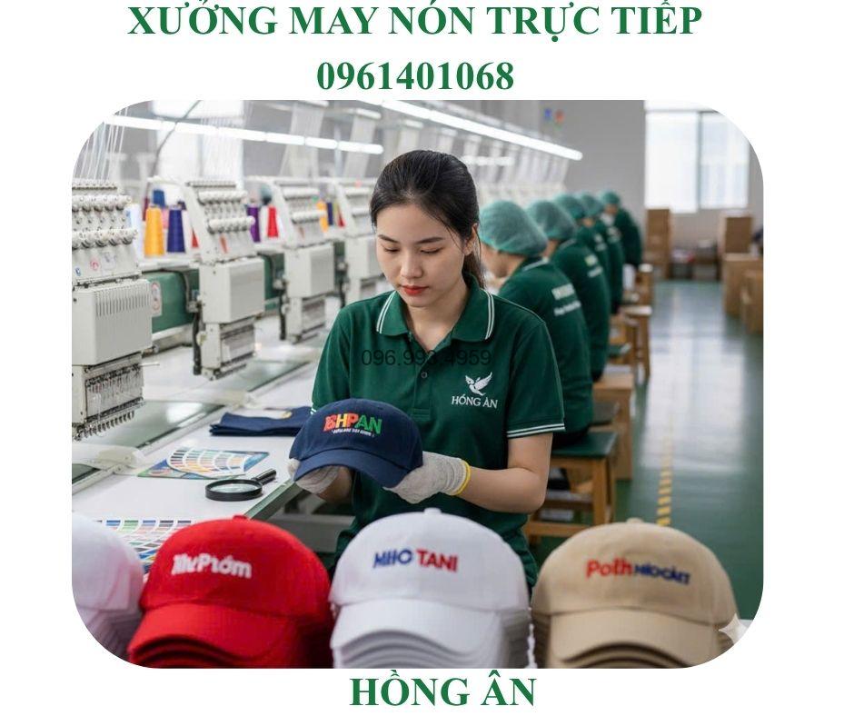 xưởng may nón,mũ quà tặng sự kiện có hóa đơn