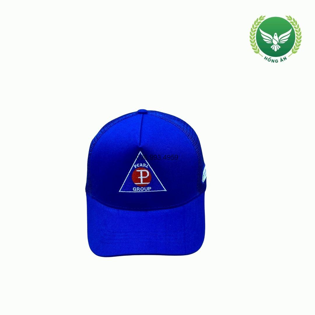 Mũ Lưỡi Trai đồng Phục Màu Xanh Dương Phối Lưới