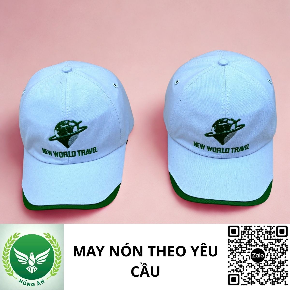 Xưởng may nón du lịch sự kiện – Hồng Ân