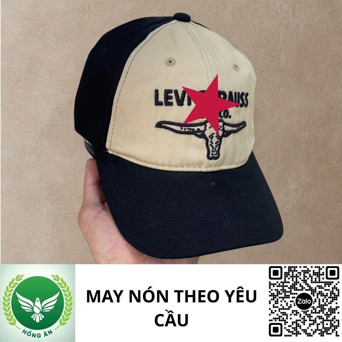 Xưởng may nón giá rẻ Hồng Ân