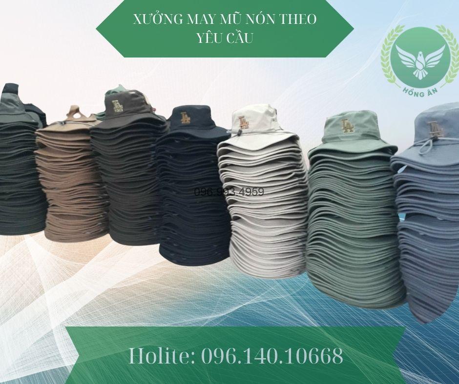 xưởng may nón theo yêu cầu